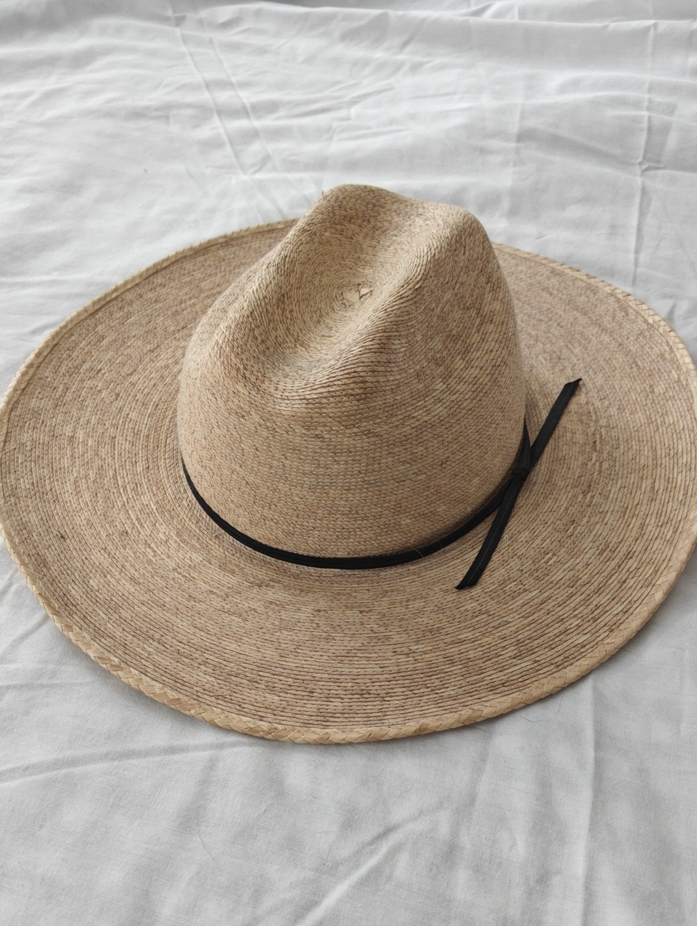 Corral West Natural Straw Cowboy Hat with Black Band